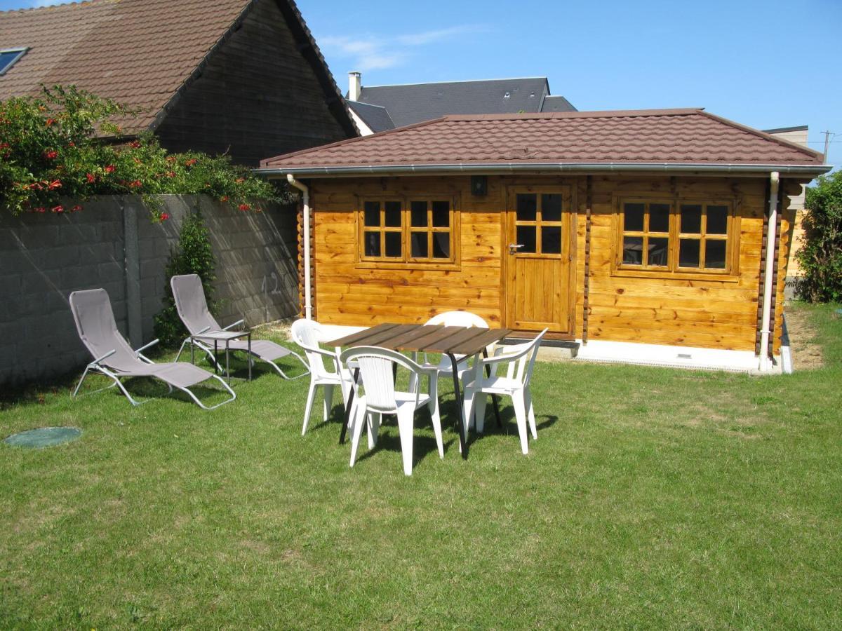 Bord De Mer, Chalet En Bois Avec Tandem Lion-sur-Mer Eksteriør billede